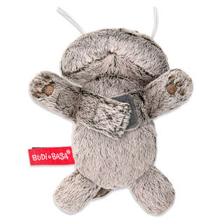 Кот Басик с бантиком лежачий на липучке, 11 см, BudiBasa 5