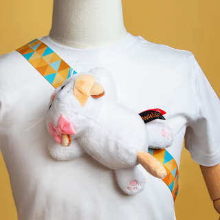 Кошечка Ли-Ли с бантиком лежачая на липучке, 11 см, BudiBasa 6