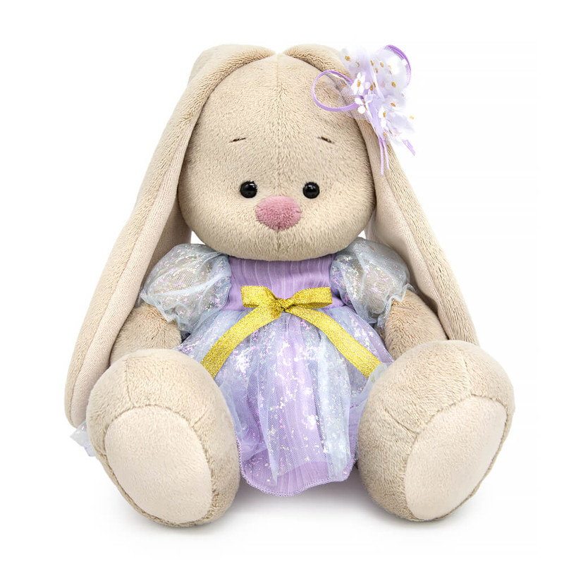 Зайка Ми в платье с блеском, 23 см, BudiBasa