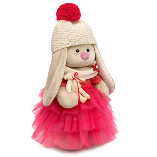 Зайка Ми с мишкой, 32 см, BudiBasa 2