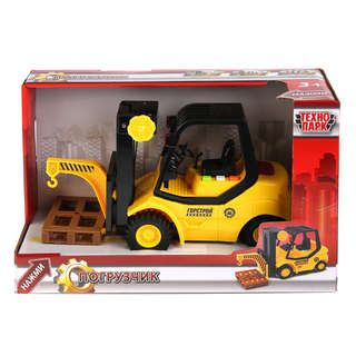 Погрузчик, 23.5 см, модель пластик, Технопарк 3