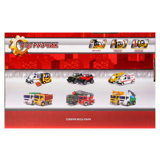 Погрузчик, 23.5 см, модель пластик, Технопарк 6