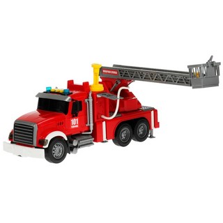 Пожарная машина, 35 см, пластик, Технопарк 666-58P 7