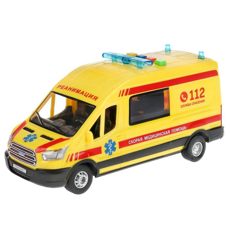 Ford Transit Реанимация, 22.5 см, пластик, Технопарк