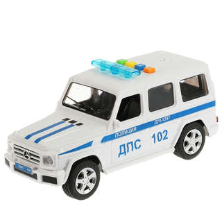 Полицейская машина, 22 см, модель металлическая, Технопарк 2