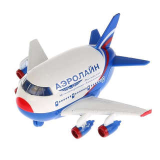 Самолет, 15 см, модель металлическая, Технопарк CT10-080-2