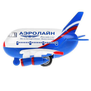 Самолет, 15 см, модель металлическая, Технопарк CT10-080-2 4