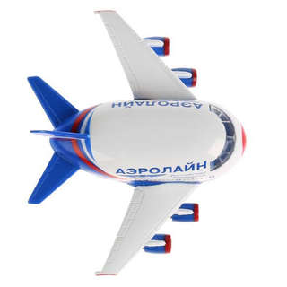 Самолет, 15 см, модель металлическая, Технопарк CT10-080-2 6