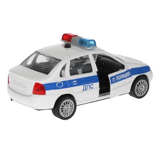 LADA Kalina ДПС, 12.5 см, модель металлическая, Технопарк CT-1049WB-10 3