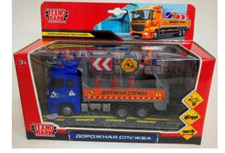 Дорожная служба, 20 см, модель металлическая, Технопарк ZY931940-R 2