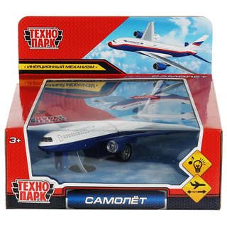 Самолет, 18.5 см, модель металлическая, Технопарк 1792842-AIRF-R2 6