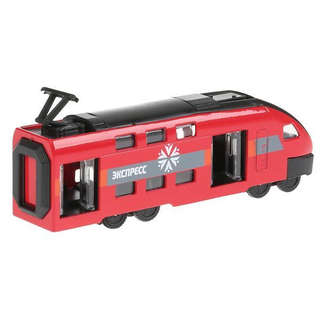 Поезд Экспресс, 16 см, модель металлическая, Технопарк SB-18-15WB.19 4