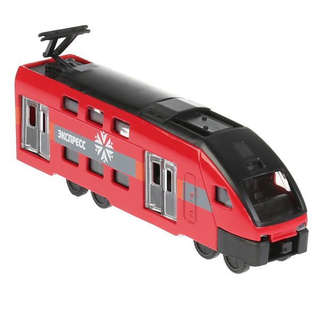 Поезд Экспресс, 16 см, модель металлическая, Технопарк SB-18-15WB.19 5