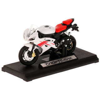 Спортбайк, 11 см, модель металлическая, Технопарк 2004I099-R1 5