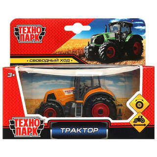 Трактор, 9.5 см, модель металлическая, ТехноПарк