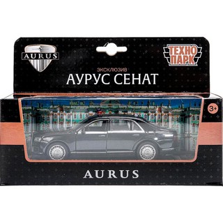 Аурус Сенат, 13.5 см, модель металлическая, Технопарк SENAT-13-BK-WOD 2