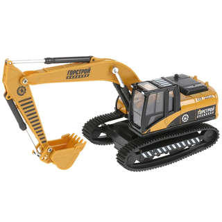 Гусеничный Экскаватор, 17.5 см, модель металлическая, ТехноПарк 2