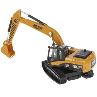 Гусеничный Экскаватор, 17.5 см, модель металлическая, ТехноПарк 3