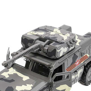 Бронеавтомобиль Армия России, 12 см, машина металлическая, Технопарк TAIFUN-12-MILGN 12