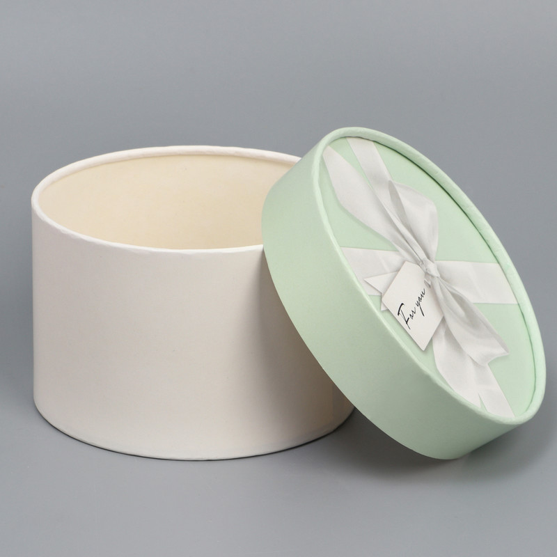 Коробка круглая «Нежность», 14х14х9 см