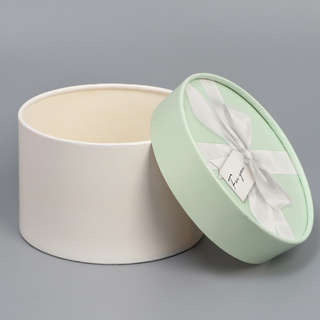 Коробка круглая «Нежность», 14х14х9 см