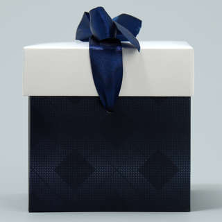 Коробка подарочная складная «Настоящий мужчина», 10 х 10 х 10 см 4