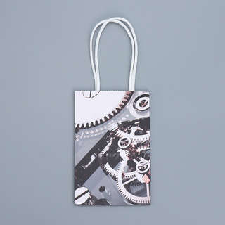 Пакет подарочный крафтовый, Present, 15 х 10 х 6 см 5