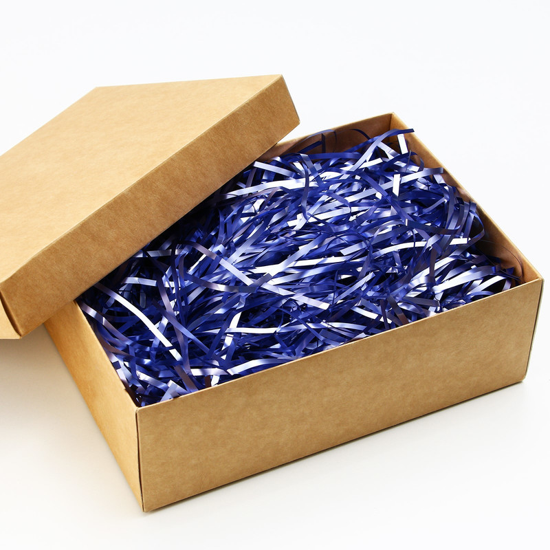 Наполнитель для упаковки подарков, Сиреневый, 15 х 26 см