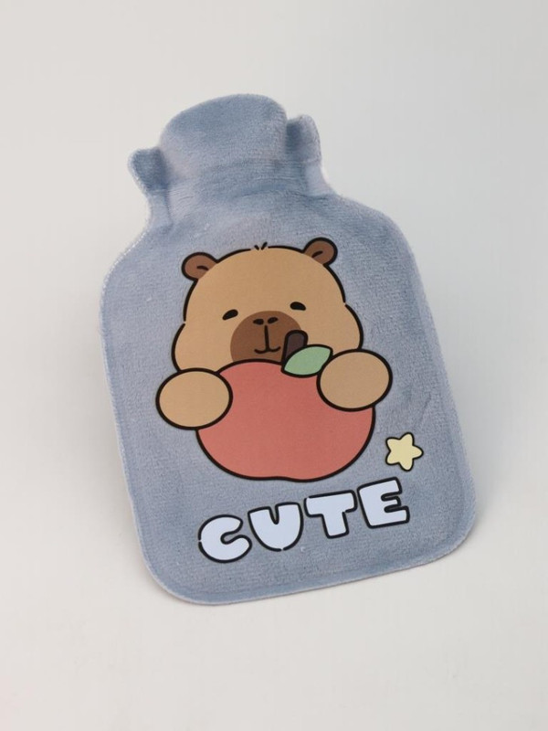 Грелка мини 'Capibar' 300 мл, серый