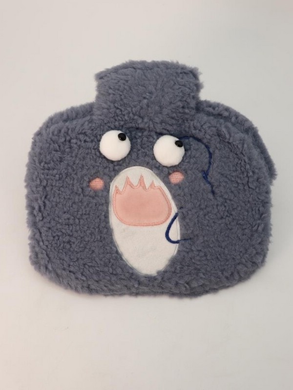 Грелка плюшевая 'Funny faces' (акула), 1000 мл