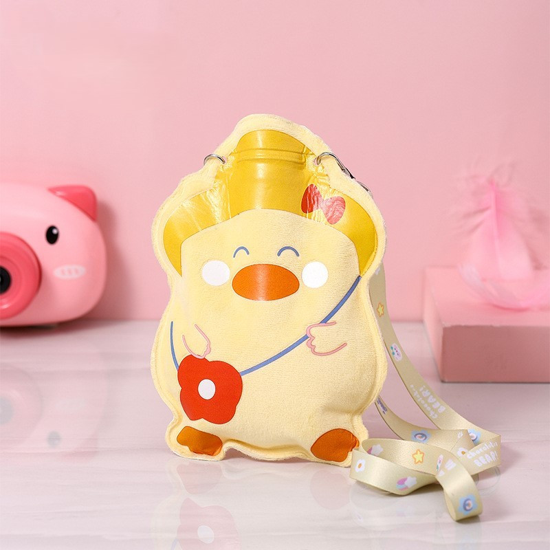 Грелка с ремешком 'Foodie duck' 350 мл