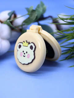 Расческа раскладная с зеркалом 'King bear folding' 2