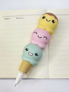 Ручка-сквиш 'Ice cream trio'