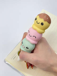 Ручка-сквиш 'Ice cream trio' 2