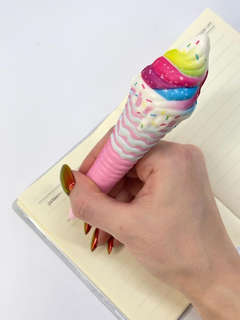 Ручка-сквиш 'Ice cream', pink 3