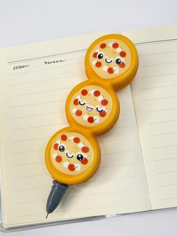 Ручка-сквиш 'Pizza trio'