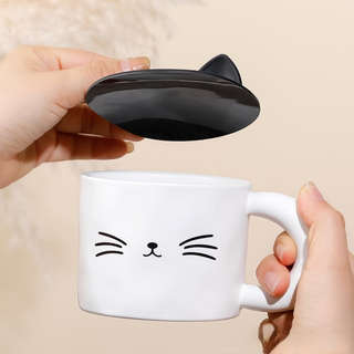 Кружка «Simple cat» 380 мл, белая