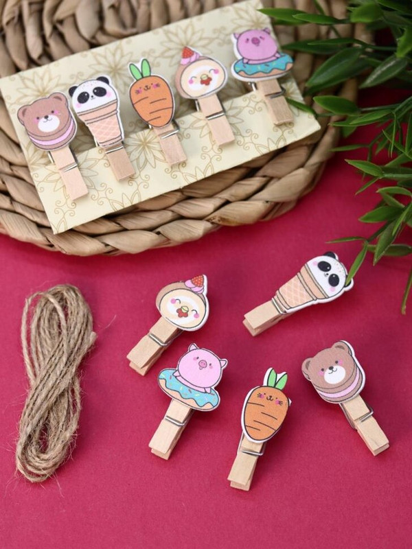 Прищепки 'Cute Animals'