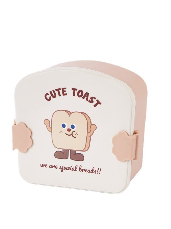 Ланчбокс 'Cute toast', 1350 мл