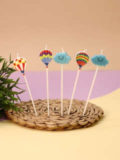 Набор свечей 'Шары и облака', 5 в 1 2