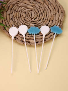 Набор свечей 'Шары и облака', 5 в 1 4