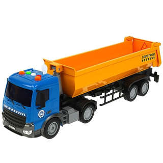 Машинка Самосвал, 39 см, инерционный, металлический, Технопарк