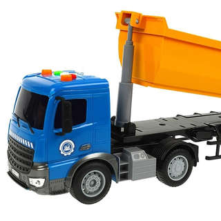 Машинка Самосвал, 39 см, инерционный, металлический, Технопарк 2