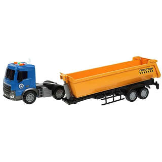 Машинка Самосвал, 39 см, инерционный, металлический, Технопарк 3