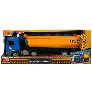 Машинка Самосвал, 39 см, инерционный, металлический, Технопарк 4