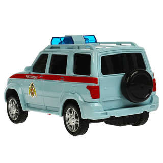 Машинка Уаз Патриот Росгвардия, 15.5 см, радиоуправляемая, Технопарк 4