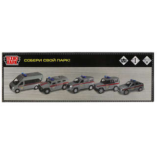 Машинка Уаз Патриот Росгвардия, 15.5 см, радиоуправляемая, Технопарк 7