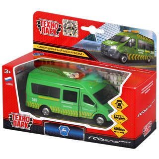 Машинка Газель Некст патруль, 12 см, металлическая модель, Технопарк 6