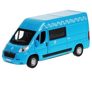 Машинка Citroen Jumper Метрополитен, 12 см, металлическая мод...