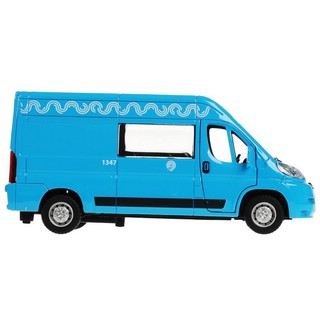 Машинка Citroen Jumper Метрополитен, 12 см, металлическая модель, Технопарк 4